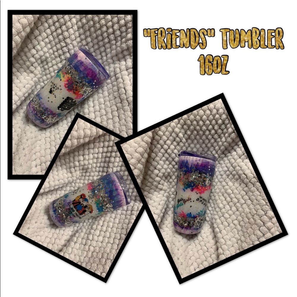 Friends themed tumbler